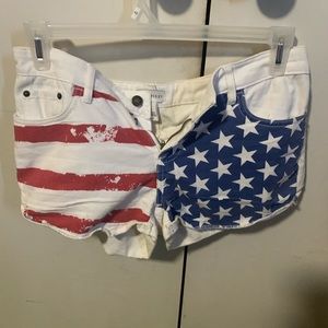 American flag shorts